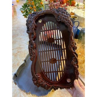 KHAY TRÀ NHỰA GIẢ GỖ KHAY BẦU DỤC