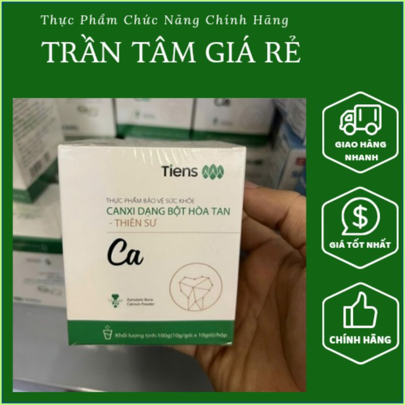 Canxi TIENS Thiên sư hữu cơ dạng bột hòa tan 10 gói/ hộp