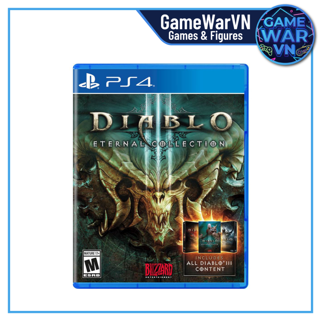 Đĩa Game PS4 - Diablo 3 Eternal Collection