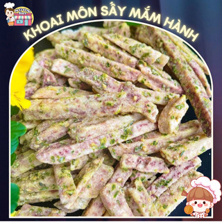  《ĐẶC SẢN》Khoai Môn Cọng Sấy Mắm Hành Đặc Sản Truyền Thống Khoai Môn Sấy Giòn - Ăn Vặt NGON STORE 