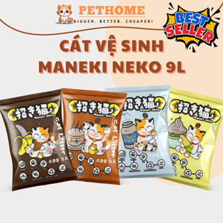 [Hỏa Tốc] Cát Vệ Sinh Cho Mèo Cát Nhật Maneki Neko Túi 9L