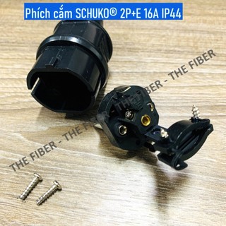 Phích cắm SCHUKO® 2P+E 16A IP44