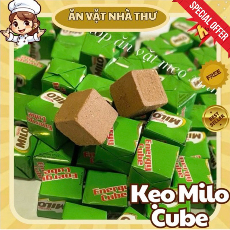 ( GIÁ 1 VIÊN) Kẹo Milo cube ( 2.75g), Kẹo Milo Kẹo Socola Milo( GIÁ 1 VIÊN)