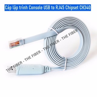 Cáp lập trình Console USB to RJ45 Chipset CH340