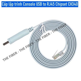Cáp lập trình Console USB to RJ45 Chipset CH340