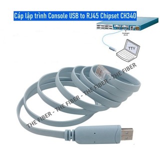 Cáp lập trình Console USB to RJ45 Chipset CH340