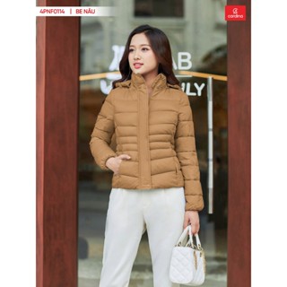 Áo phao nữ CARDINA chất liệu gió cao cấp chần bông siêu nhẹ phom ôm vừa tôn dáng 4PNF01