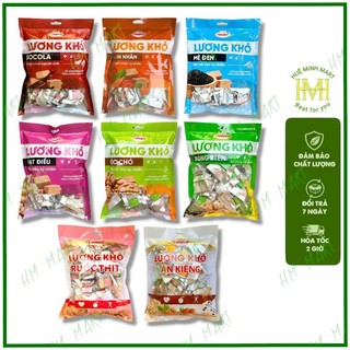  Lương khô Fucuco túi 400g 13 vị thơm ngon dinh dưỡng 