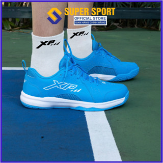 Giày Cầu Lông, Giày Bóng Chuyền XP CL10 JMAX Nam Nữ Chính Hãng Màu Xanh Ngọc - Đế Eva Giảm Chấn Nhẹ Chơi Sân Bê Tông