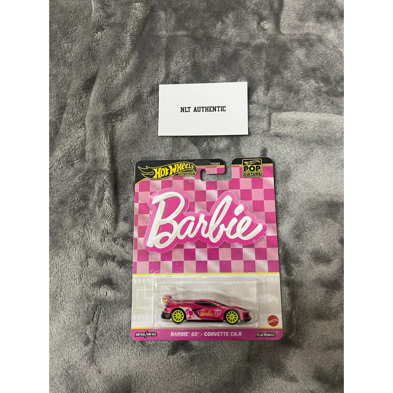 Xe Hot Wheels BARBIE 65 CORVETTE C8.R