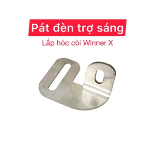 Pát hốc còi winner x - INOX 304 không gỉ - Pad lắp đèn trợ sáng L4x M60 ultra kz40 cx80 gương cầu mini gc mini pass winx