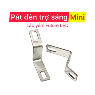 Pát đèn mini Future - yếm xe- INOX 304 không gỉ - Pad lắp gắn trợ sáng L4x M60 ultra kz40 cx80 gương cầu gc pass pat fu