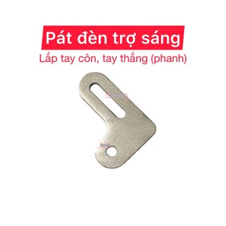 Pát tay côn, tay thắng- INOX 304 không gỉ - Pad lắp đèn trợ sáng L4x M60 ultra kz40 gương cầu mini gc mini pass phuột