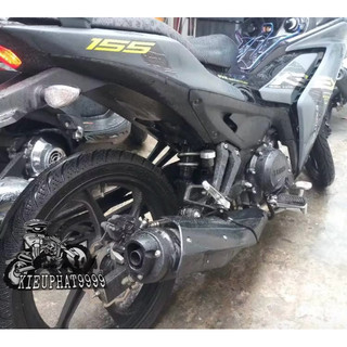 Chụp đít pô TFX hàng Yamaha
