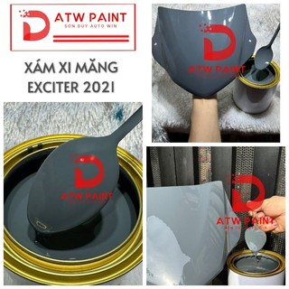  Sơn màu xám xi măng yamaha exciter 2021 - Lon 500g - Màu 1K 