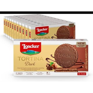   Mua 1 tặng 1 Bánh kem xốp socola đen cực ngon Loacker Dark Tortina Úc 🇦🇺 