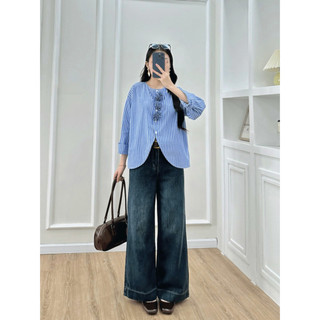 AfterBefore | Áo Blouse 3 Hoa Nhiều Màu