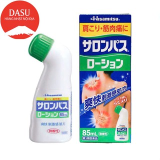 Dầu Lăn Xoa Bóp Salonpas Hisamitsu Nội Địa Nhật 85ml - Hỗ Trợ Giảm Đau Nhức Nhanh Chóng