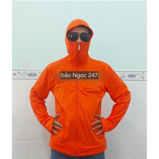Áo khoác chống nắng Spf _ chất vải thun [ size 50 _ 110 kg ]