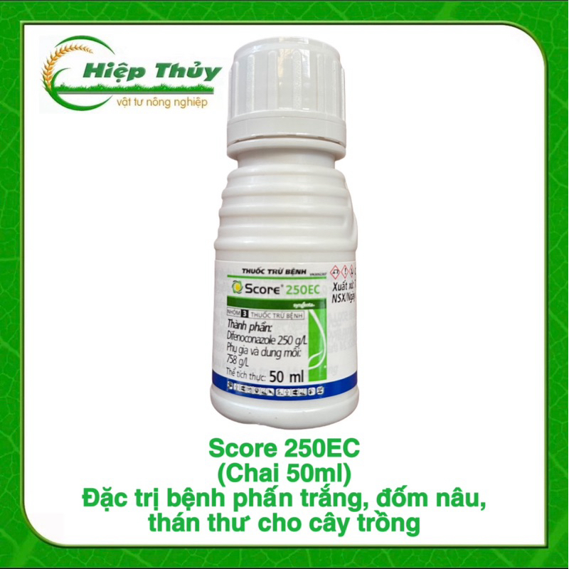 Trừ Nấm Bệnh Cho Cây Score 250EC (50ml)