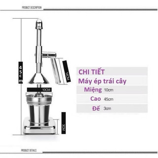 máy ép cam inox T700