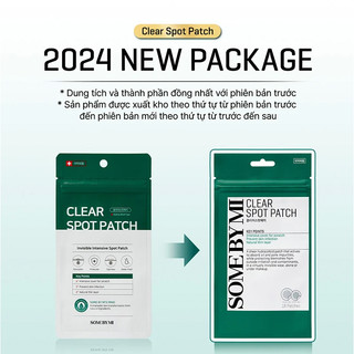 Miếng Dán Mụn Some By Mi Clear Spot Patch (Set 18 miếng)