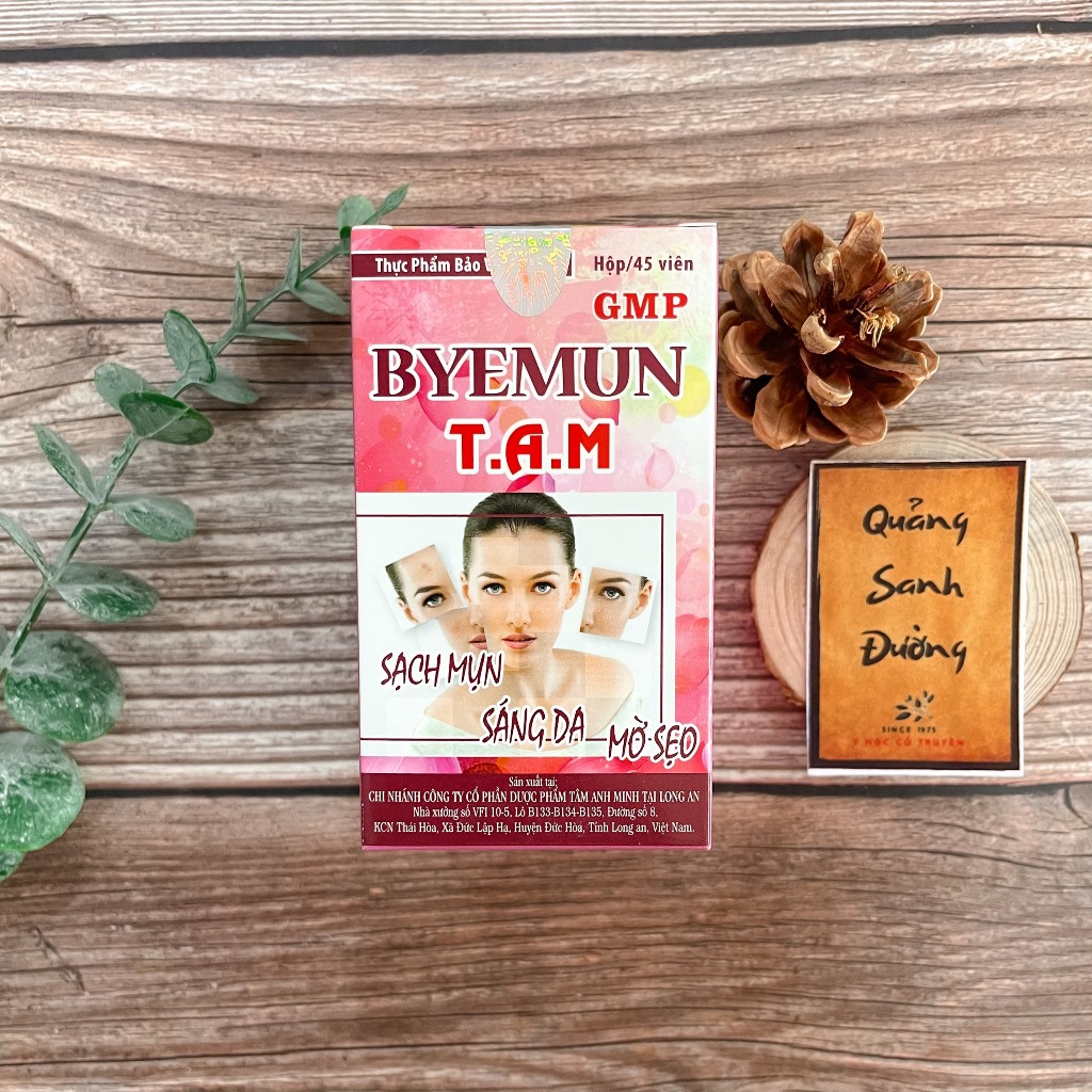 BYEMUN - Sạch Mụn Sáng Da Mờ Sẹo
