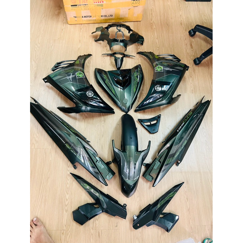 Áo Lc135 v7 đủ màu nha anh em gắn cho exciter 2011-2014