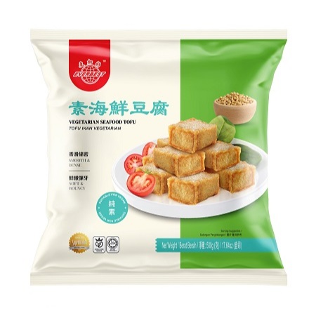 [SAMY FOOD] Đậu Hủ Hải Sản Chay EverBest Malaysia 500g