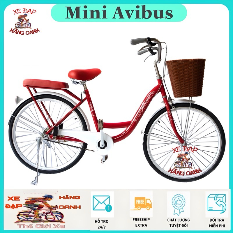 Xe Đạp Mini Avibus 24 - 26inch Kiểu Dáng Mới