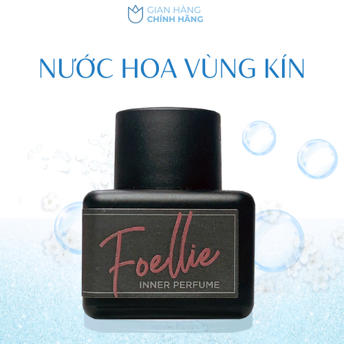 Nước hoa vùng kín cao cấp Hàn Quốc FOELLIE Chính Hãng Hương thơm quyến rũ, an toàn cho mọi loại da