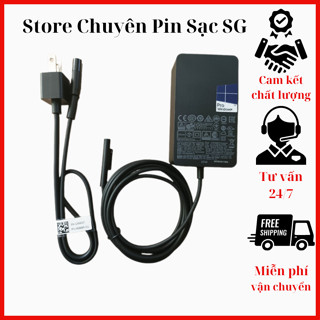  Sạc Zin Surface pro 3 4 5 6 7 8 65w 15v 4a surface book surface Laptop 1 2 3 New 100% Bảo Hành 12 Tháng 1 Đổi 1 