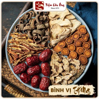 Bình vị thang, set 6 vị mix sẵn gồm: Thương truật, trần bì, cam thảo, táo đỏ, gừng, hậu phác - Tiệm Lãn Ông
