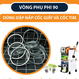 vòng dập cốc 90mm, khuôn ép cốc tim (500-700ml), cốc giấy -  máy Eton các loại