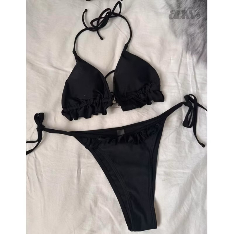 Bikini 2 mảnh hàng cao cấp bikini đi biển áo ren quần ship nhỏ ( sẵn hàng - che tên) | BigBuy360 - bigbuy360.vn