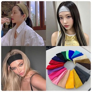 Băng Đô Len Mềm Mịn Co Giãn Headband