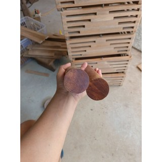 thanh gỗ tròn decor,con lăn gỗ,cây đập đá.rộng 4cm(gỗ thịt)