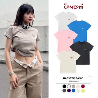 Áo Thun Baby Tee Bycamcam Basic BLACK/WHITE/GREY HOT TREND.