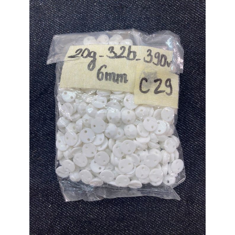Mã C29 6mm hạt nhựa