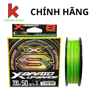 Dây pe YGK X8 CHÍNH HÃNG Nhật Bản câu lure cá lóc cá chẽm cuộn 150m và 200m ( CAO CẤP)