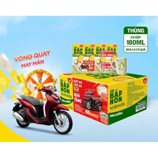 Thung Sữa Bắp Non LiF Kun thùng 24 Hộp x 180ml