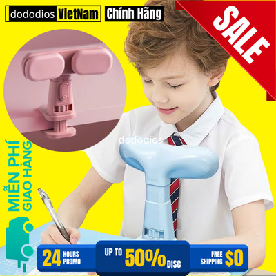 Giá Đỡ Cằm Chống Cận Thị Cải Tiến Super, Dụng Cụ Chống Gù Lưng Hỗ Trợ Ngồi Thẳng Lưng Cho Trẻ Em Từ 4-15 Tuổi Luyện Chữ