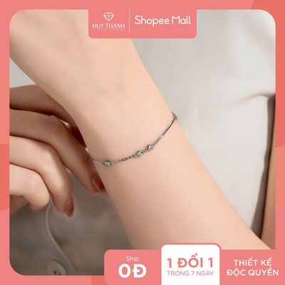 Lắc Tay Nữ Vàng Tây 10k LLF158 Huy Thanh Jewelry