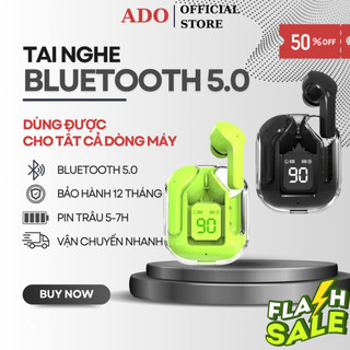 Tai nghe Bluetooth không dây T8TWS MỚI 5.3 Tai nghe chơi game thể thao Tai nghe giảm tiếng ồn - ado_official