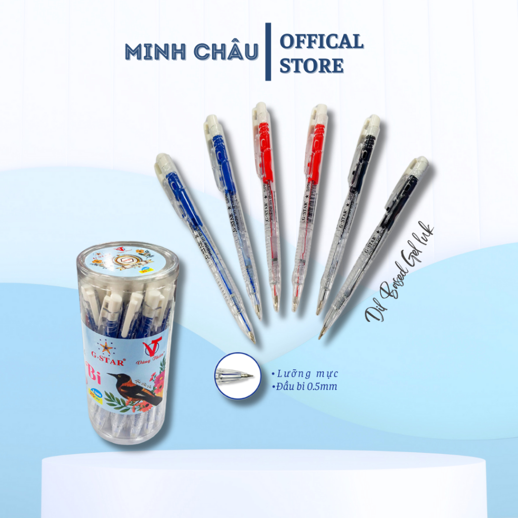 COMBO 3 CHIẾC BÚT BI SIPPRI THÁI LAN