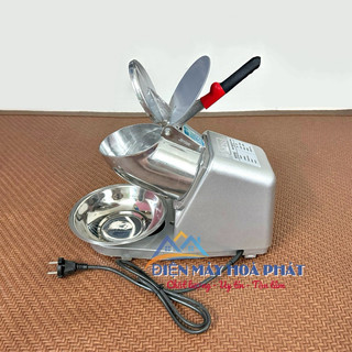 Máy xay đá - bào đá cao cấp 2 dao 2 nắp đậy