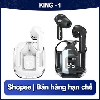  Tai nghe Bluetooth không dây Cy-t2 Tai nghe trong suốt có đèn Âm thanh nổi cho thể thao và làm việc 