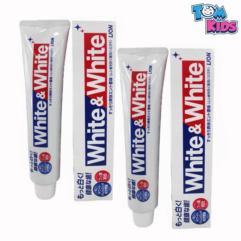 Kem đánh răng white & white Nhật 150g
