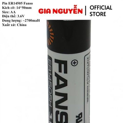giảm giá  Pin nuôi nguồn PLC LIthium 3,6V ER14505 Fanso - Gia Nguyễn