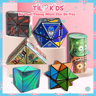  Đồ chơi Rubik ma thuật 3D TILO KIDS thay đổi hình dáng độc đáo phát triển sự sáng tạo cho bé Magnetic Magic Cube 